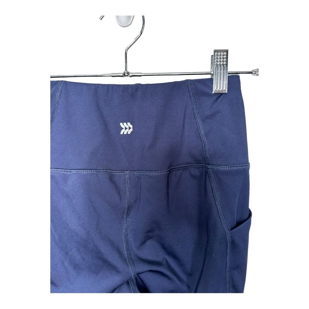 All in motion leggings navy blue size XS drawstring waist - Picture 6 of 9